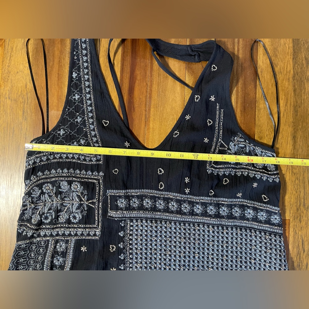 Free people beaded black dress - Picture 4 of 8
